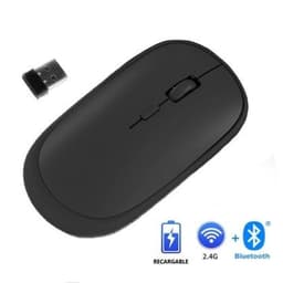 MOUSE RECARGABLE USB INALAMBRICO Y BLUETOOTH - 1