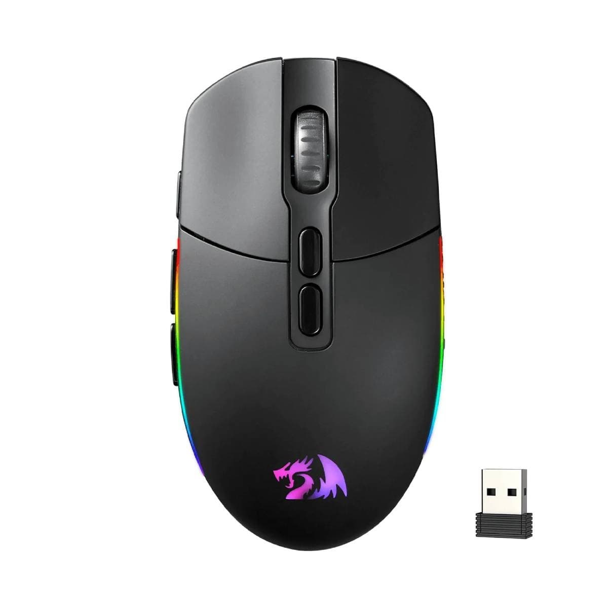 MOUSE REDRAGON INVADER M719 10000 DPI RGB